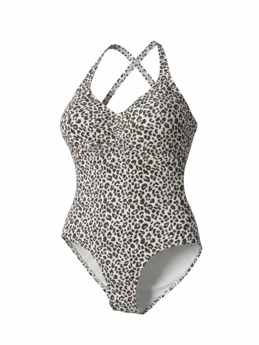 NWT Coco Reef leopard print one-piece